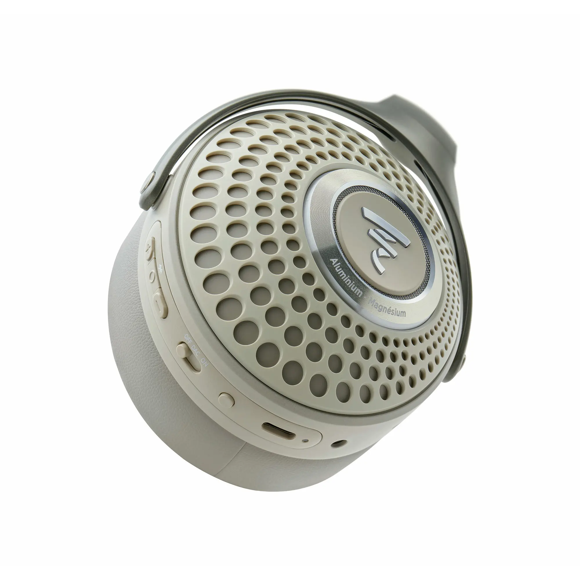 Słuchawki bezprzewodowe Focal Bathys Dune Nauszne Bluetooth 5.1 Kremowy