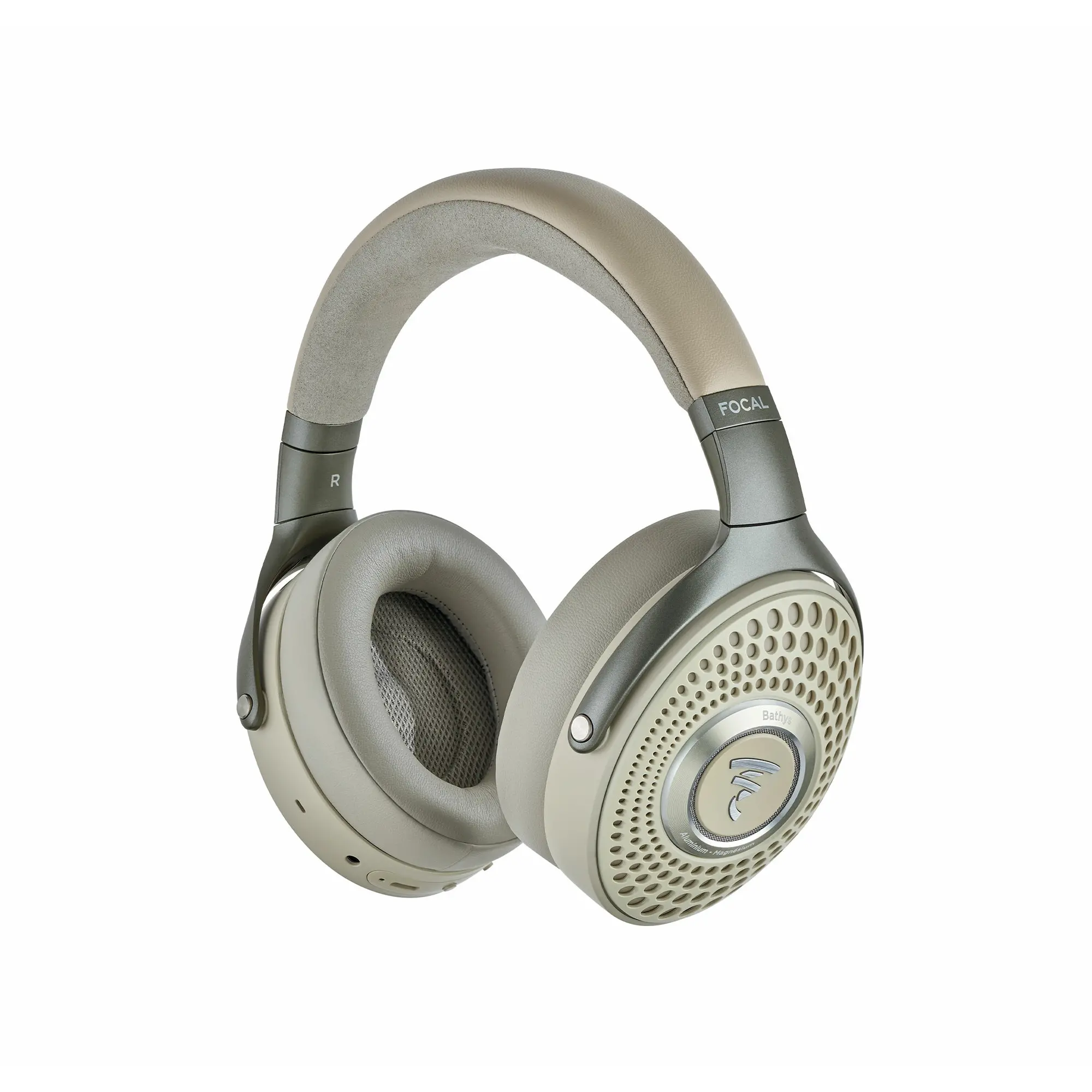 Słuchawki bezprzewodowe Focal Bathys Dune Nauszne Bluetooth 5.1 Kremowy