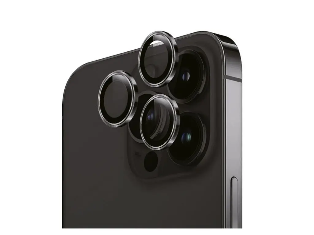 Szkło ochronne Winner WG na obiektyw do iPhone 16/16 Plus Czarny