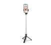 Selfie stick Hurtel WRY1S 0,7m Czarno-srebrny