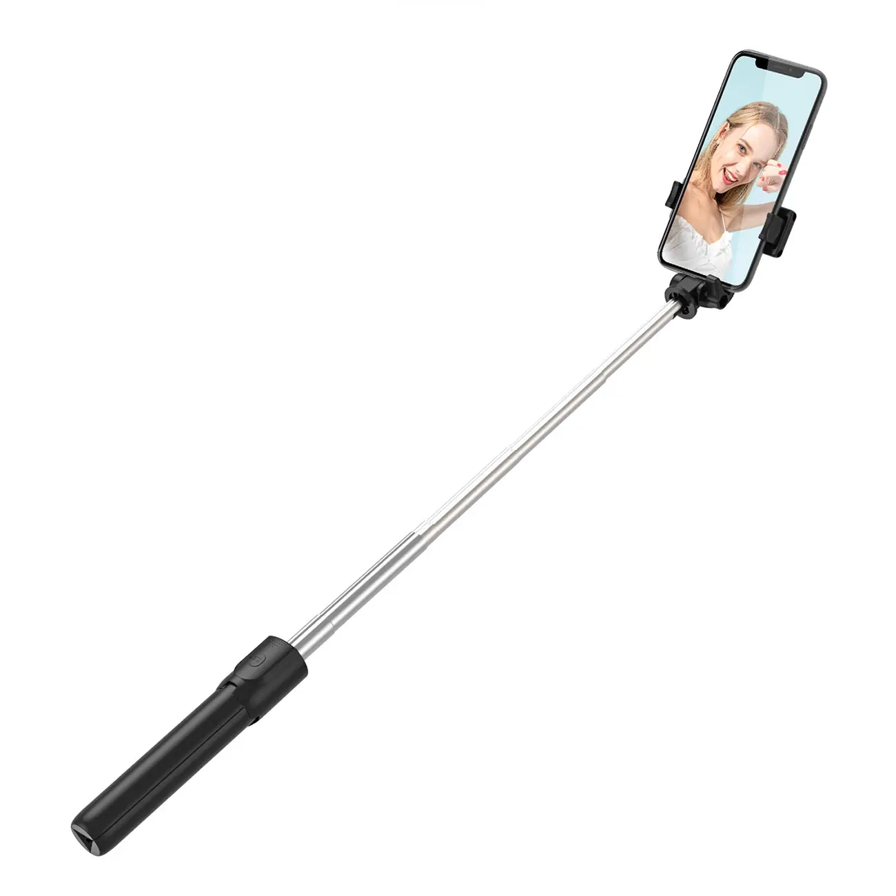 Selfie stick Hurtel WRY1S 0,7m Czarno-srebrny