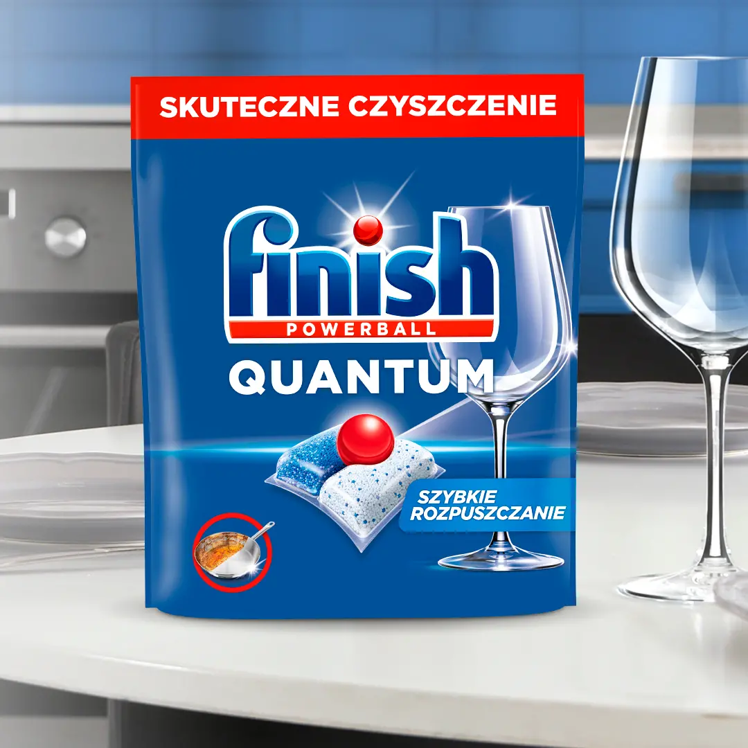 Kapsułki do zmywarki Finish Powerball Quantum 80szt.