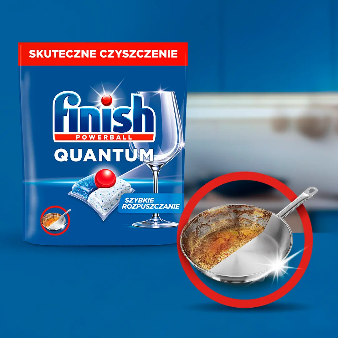 Kapsułki do zmywarki Finish Powerball Quantum 80szt.