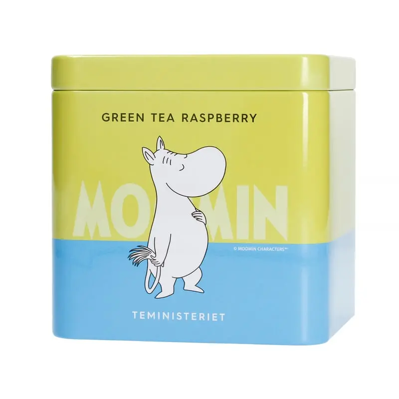 Herbata Teministeriet Moomin Green Tea Raspberry 100g