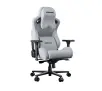 Fotel Anda Seat Kaiser 2 Pro XL Gamingowy do 200kg Tkanina Lniana Szary