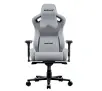 Fotel Anda Seat Kaiser 2 Pro XL Gamingowy do 200kg Tkanina Lniana Szary