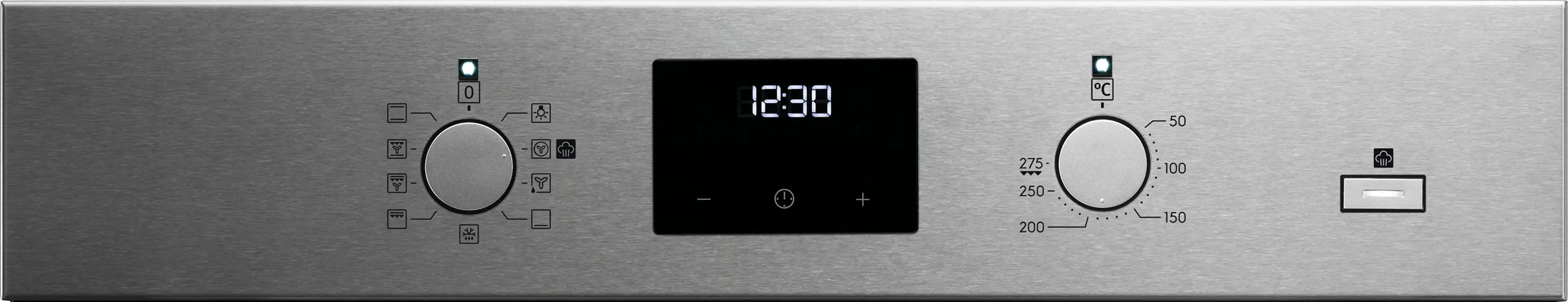 Piekarnik elektryczny parowy Electrolux 600 SteamBake EOD3F50TX Termoobieg Czarno-stalowy