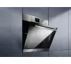 Piekarnik elektryczny parowy Electrolux 600 SteamBake EOD3F50TX Termoobieg Czarno-stalowy