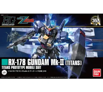 Model do składania Bandai HG 1/144 RX-178 MK-II (TITANS)