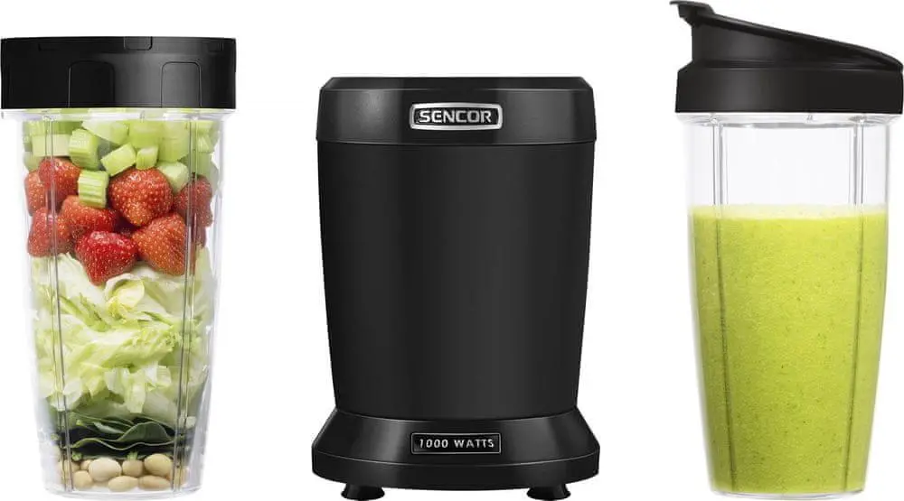 Blender kielichowy Sencor SNB 4303BK Nutri Blender 1l 2 butelki