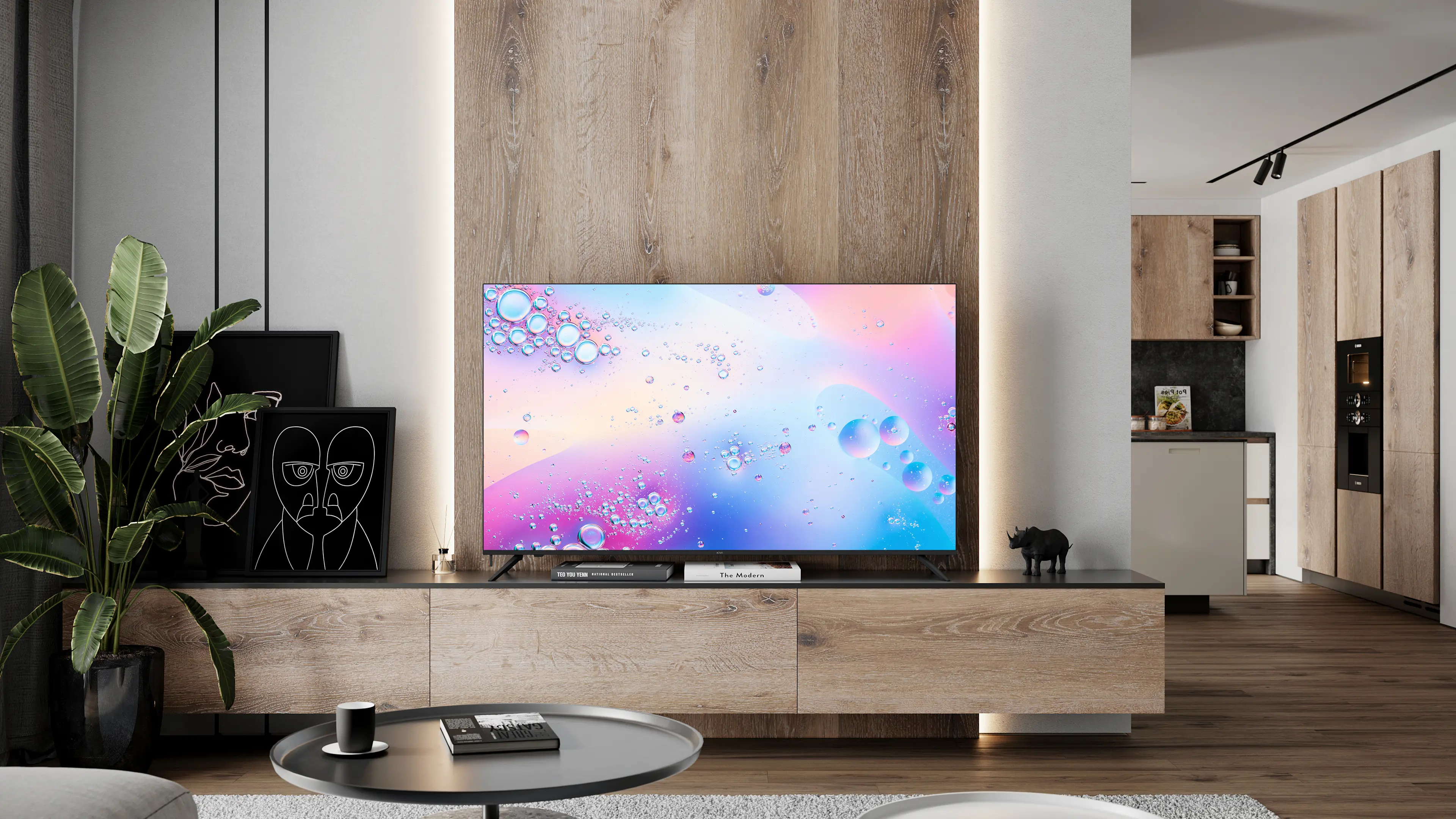 Telewizor KIVI 65U760QB 65" LED 4K Android TV DVB-T2