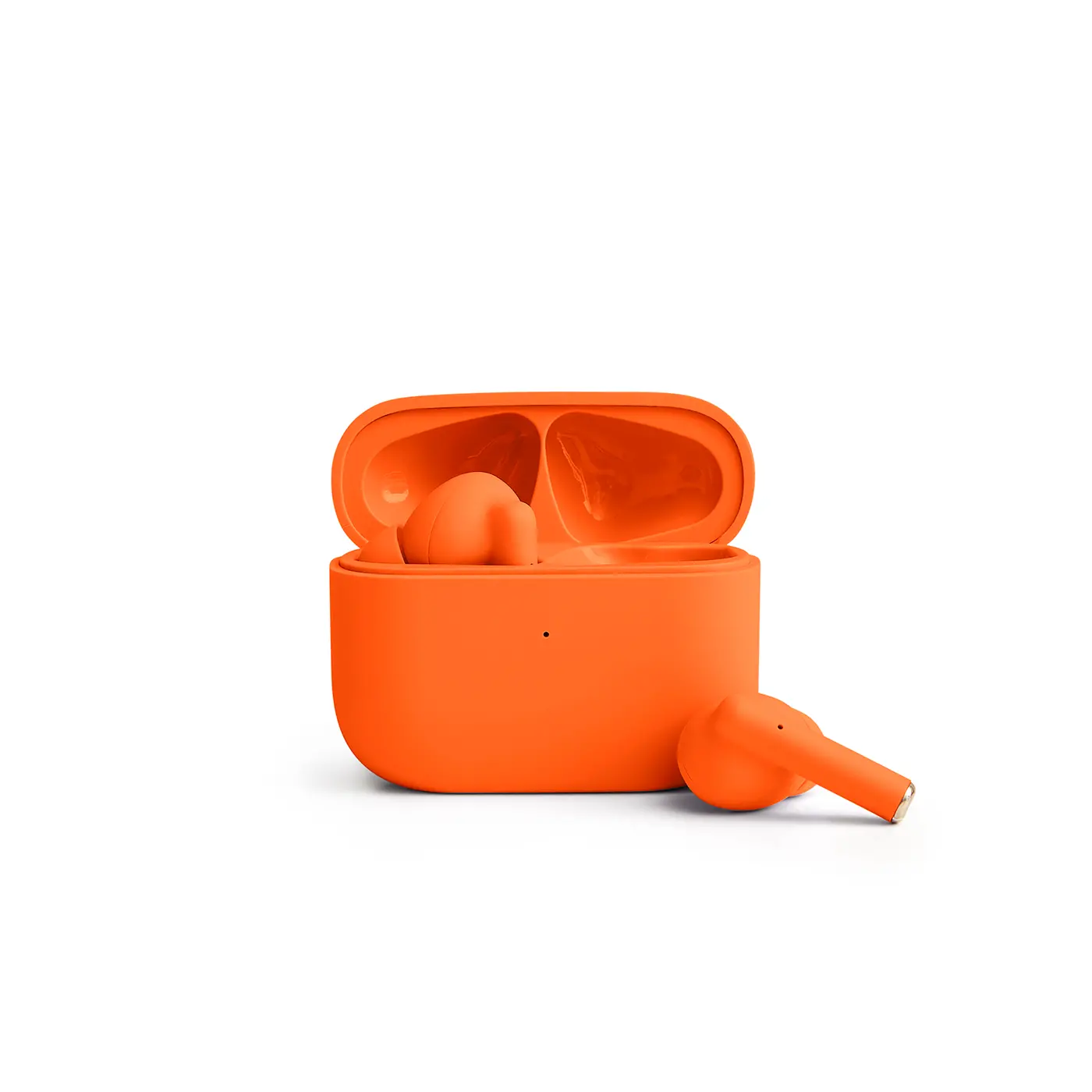 Słuchawki bezprzewodowe Colorum CTWS-02 Orange Dokanałowe Bluetooth 5.3 Pomarańczowy