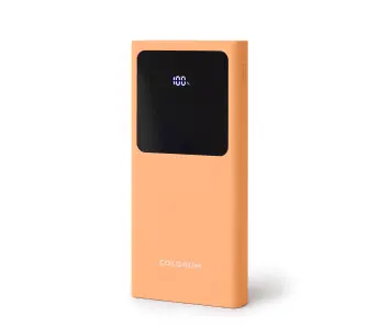 Powerbank Colorum CPB10-02 Fuzz 10000mAh 22,5W Żółty Brzoskwiniowy