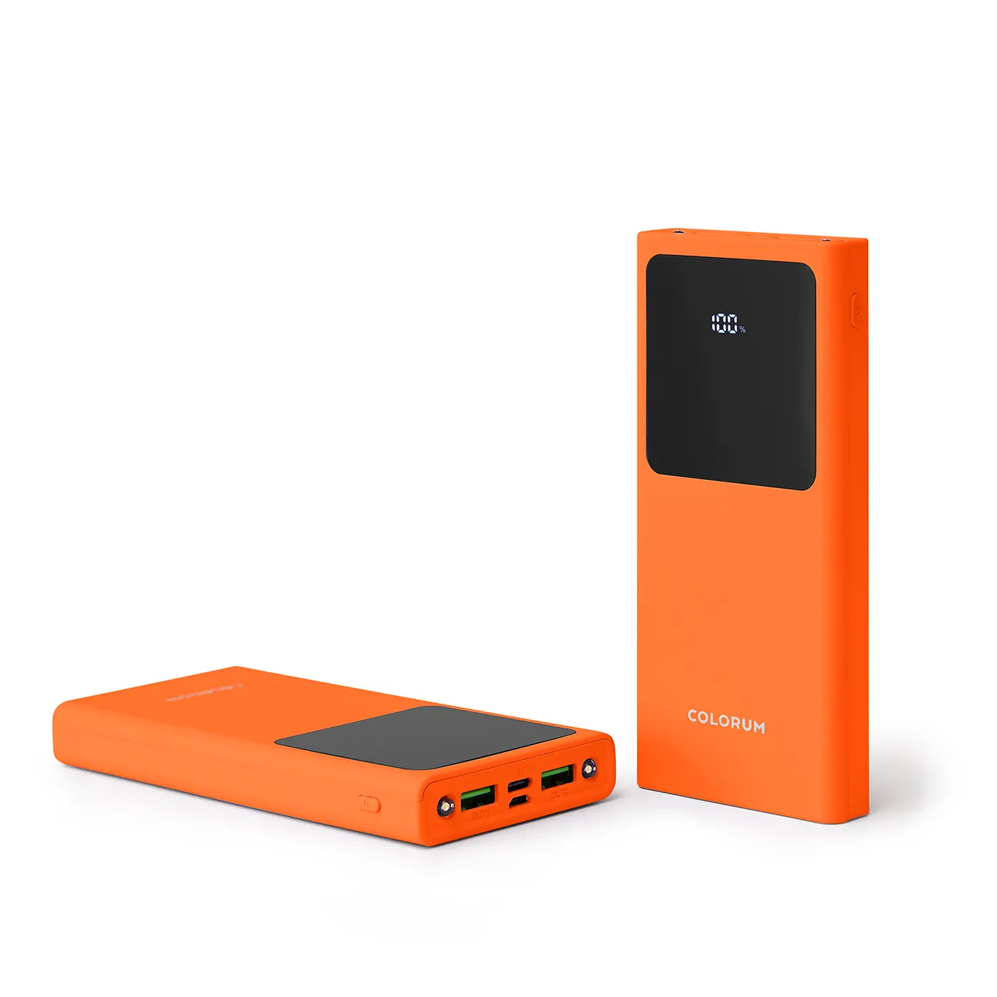 Powerbank Colorum CPB10-02 Orange 10000mAh 22,5W Żółty Pomarańczowy