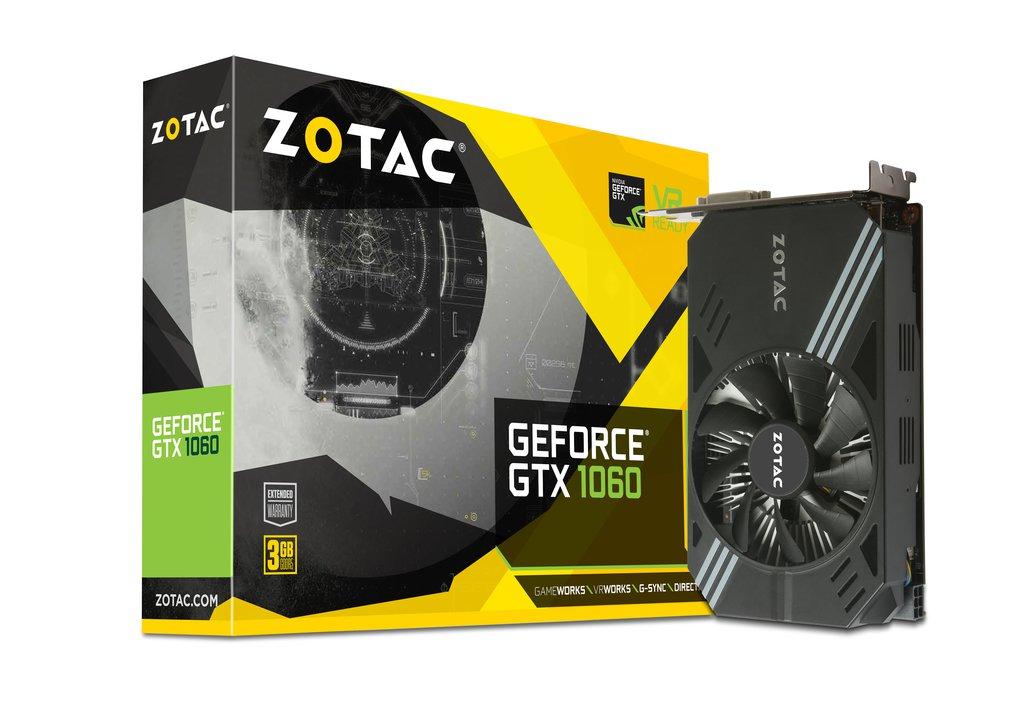 Zotac GeForce GTX1060 3GB GDDR5 192bit