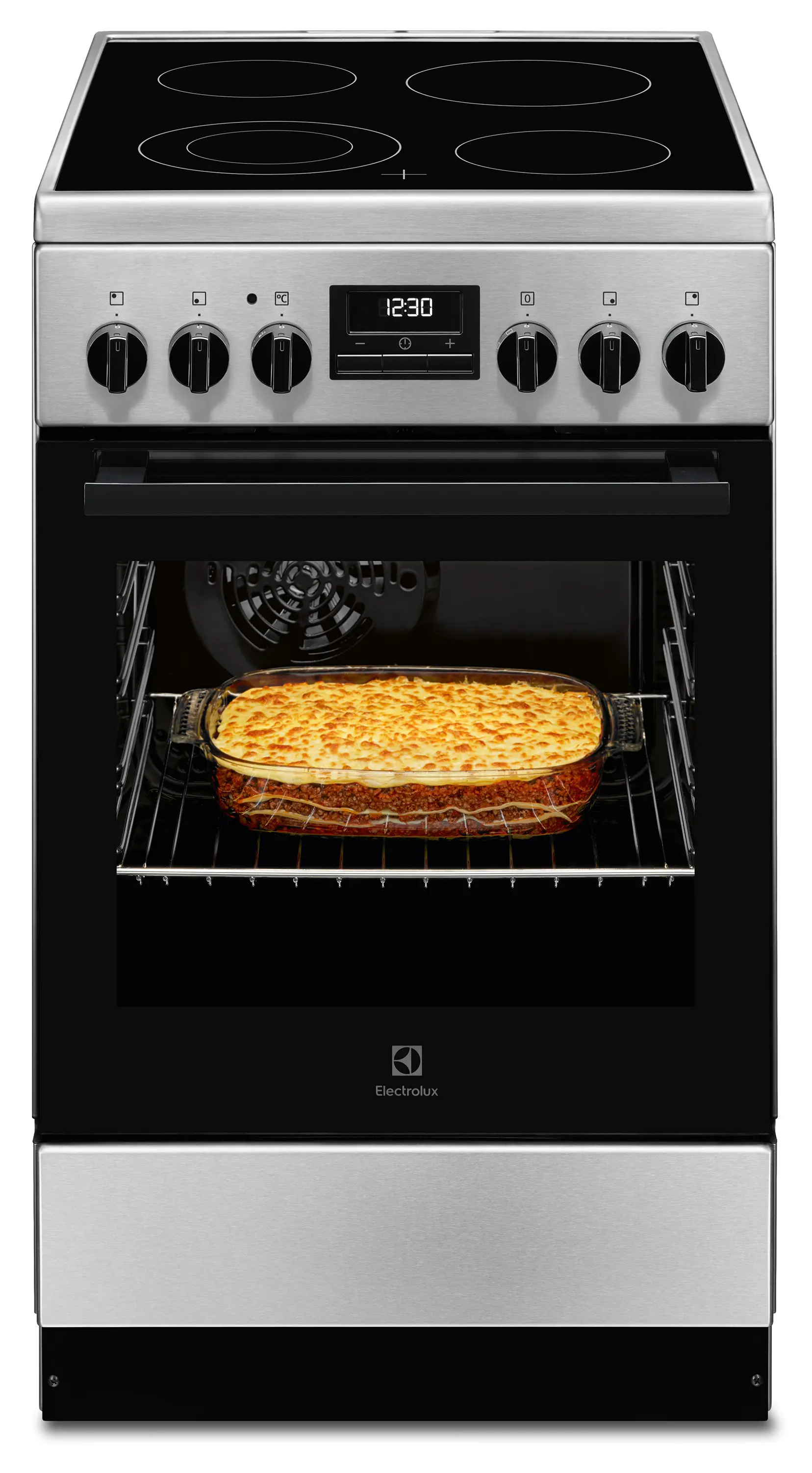 Kuchnia elektryczna Electrolux 500 LKR540266X Termoobieg
