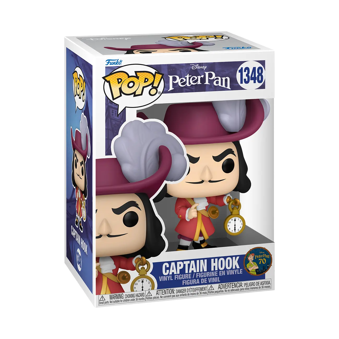 Figurka Funko Pop Disney Peter Pan 70th Captain Hook