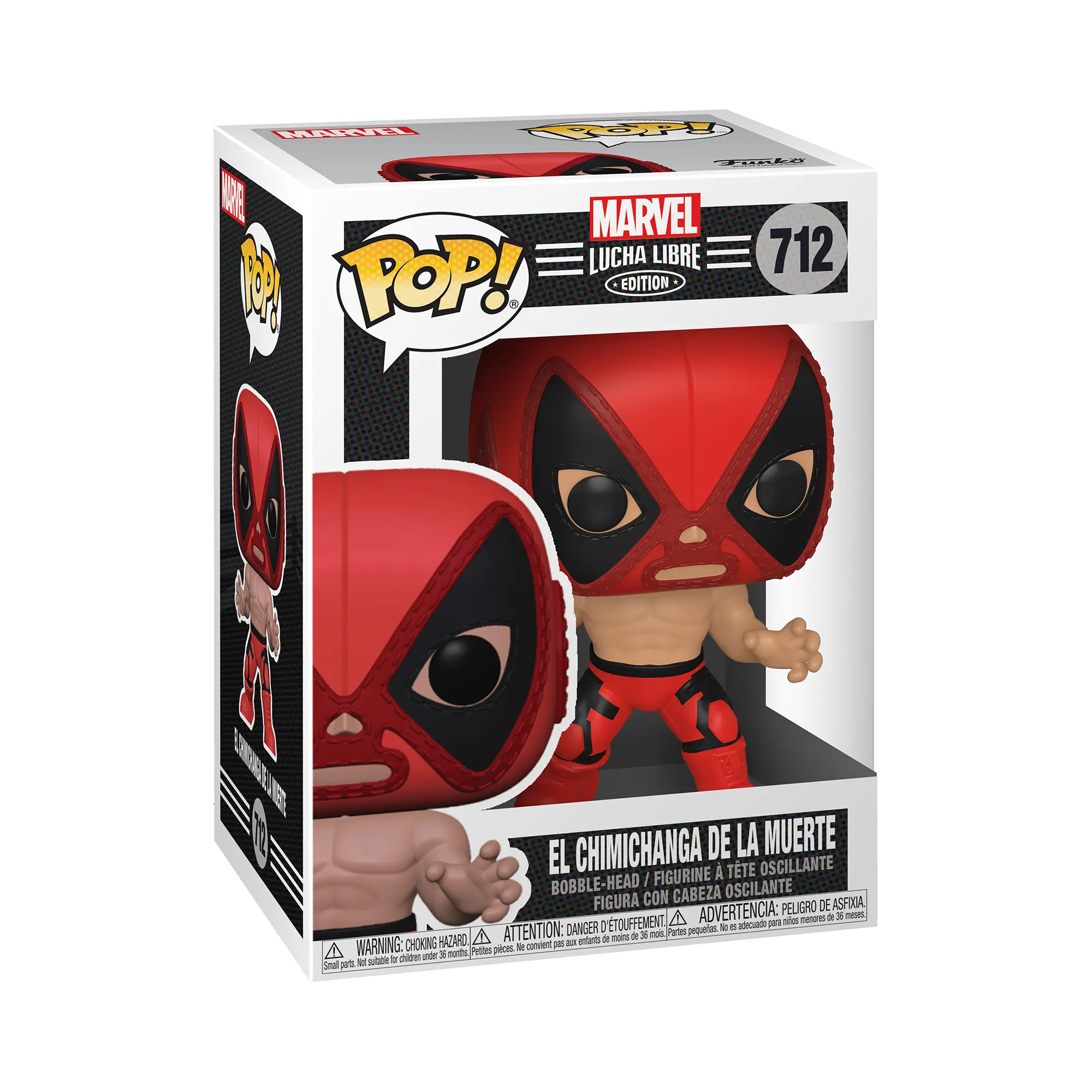 Figurka Funko Pop Marvel Luchadores Deadpool El Chmichanga De La Muerte