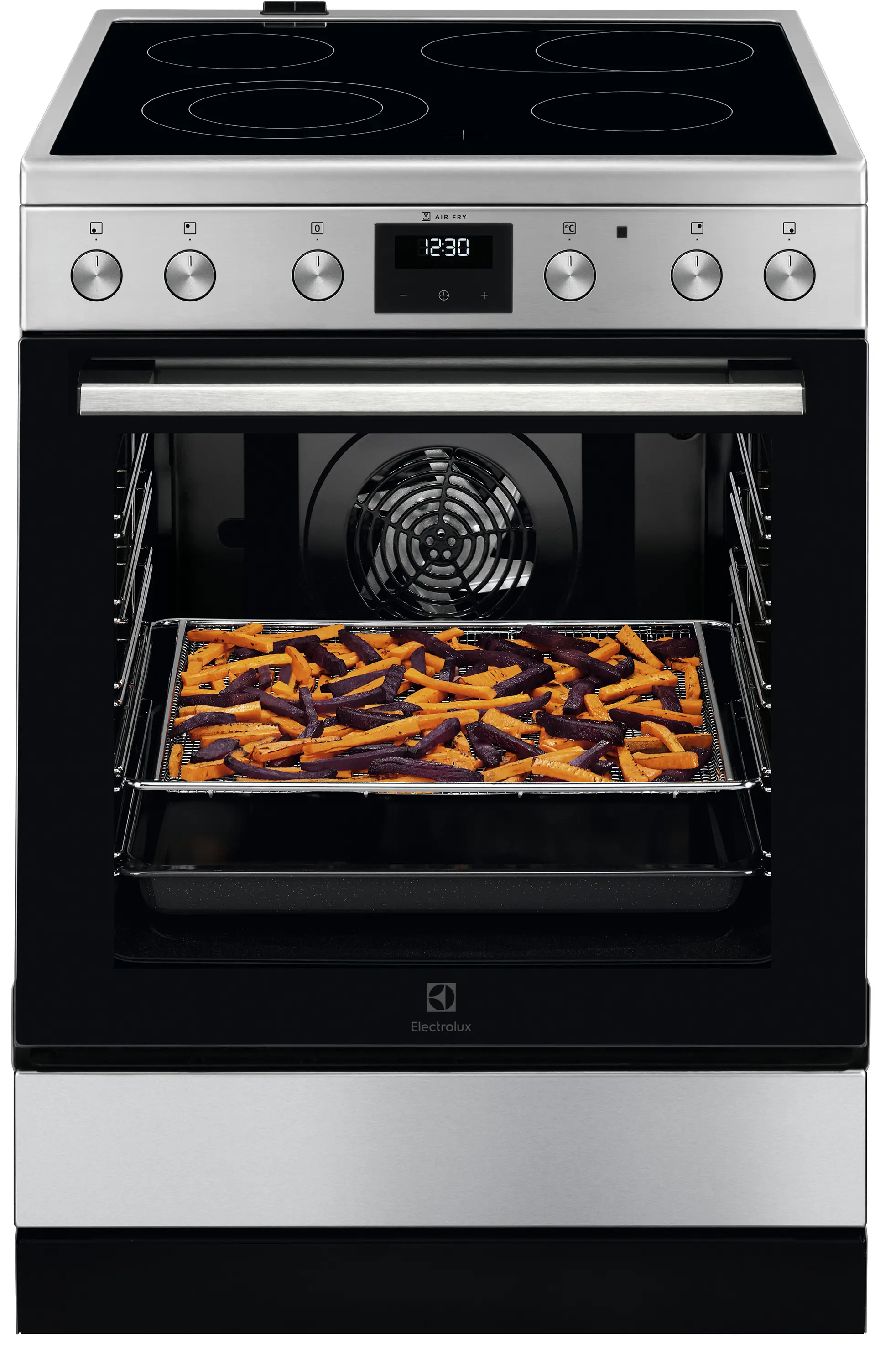 Kuchnia elektryczna Electrolux 500 LKR64022AX Termoobieg AirFry