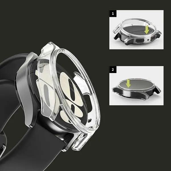 Etui Araree Nukin do Galaxy Watch 7 40mm Przeźroczysty