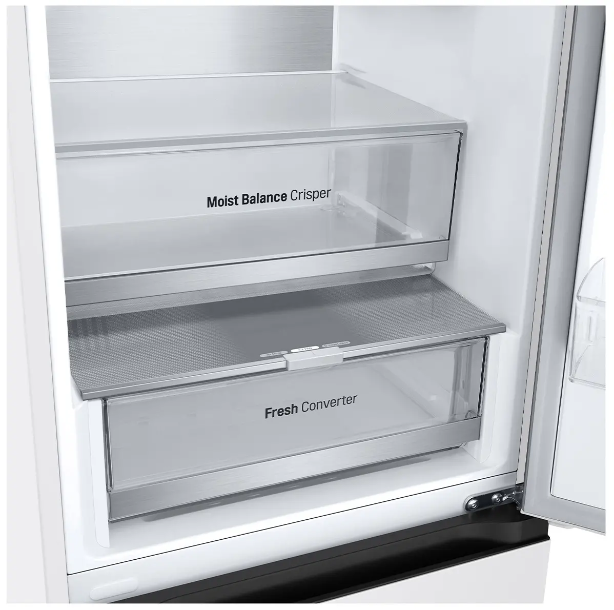 Lodówka LG GBV5250DSW Pełny No Frost 203cm Komora świeżości Zdalne sterowanie Biały