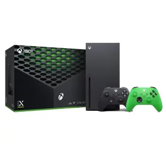 Konsola Xbox Series X 1TB z napędem + Dodatkowy Pad Zielony