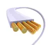Kabel Baseus Free2Pull USB-C 20W 1m Fioletowy