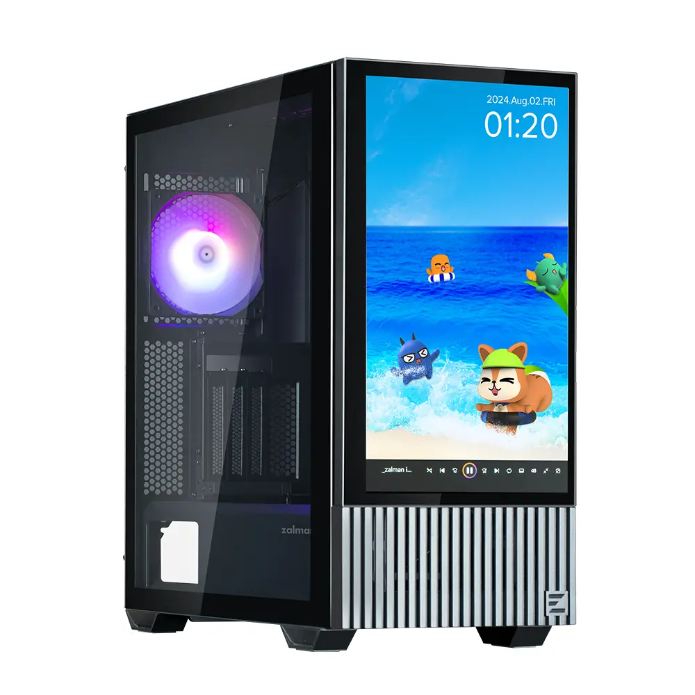 Obudowa Zalman Z10 DS ARGB Czarny