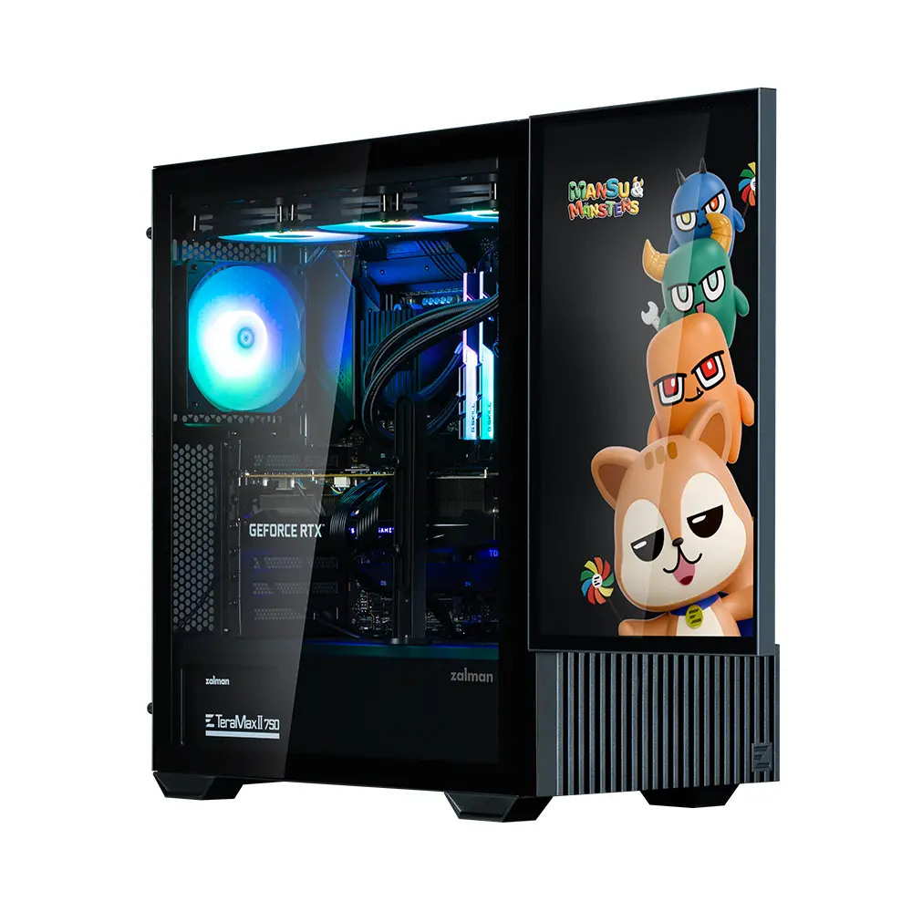 Obudowa Zalman Z10 DS ARGB Czarny