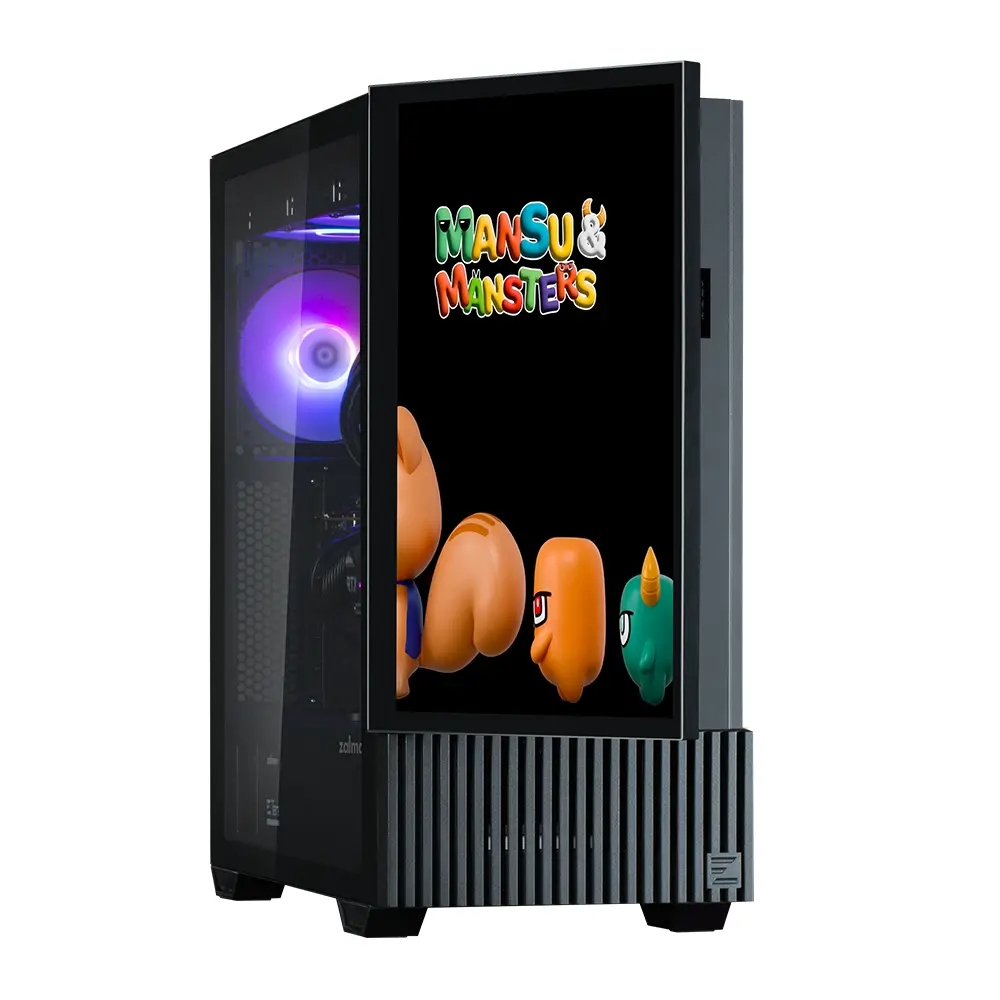 Obudowa Zalman Z10 DS ARGB Czarny