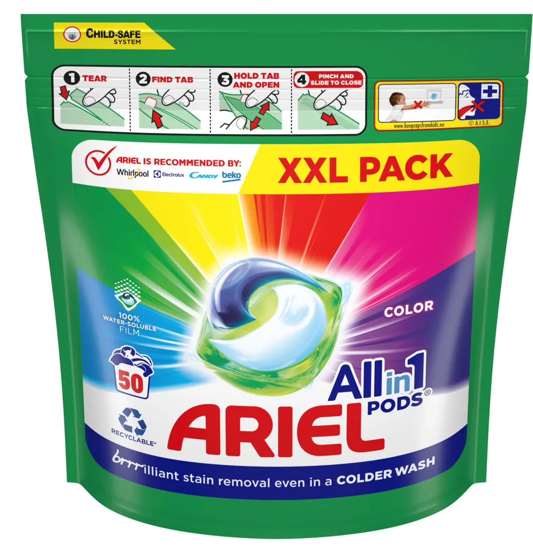 Kapsułki do prania Ariel All in 1 Color 50szt.
