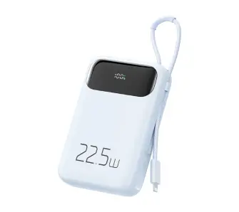 Powerbank Mcdodo MC-3254 10000mAh, 22.5W z kablem Lightning Niebieski