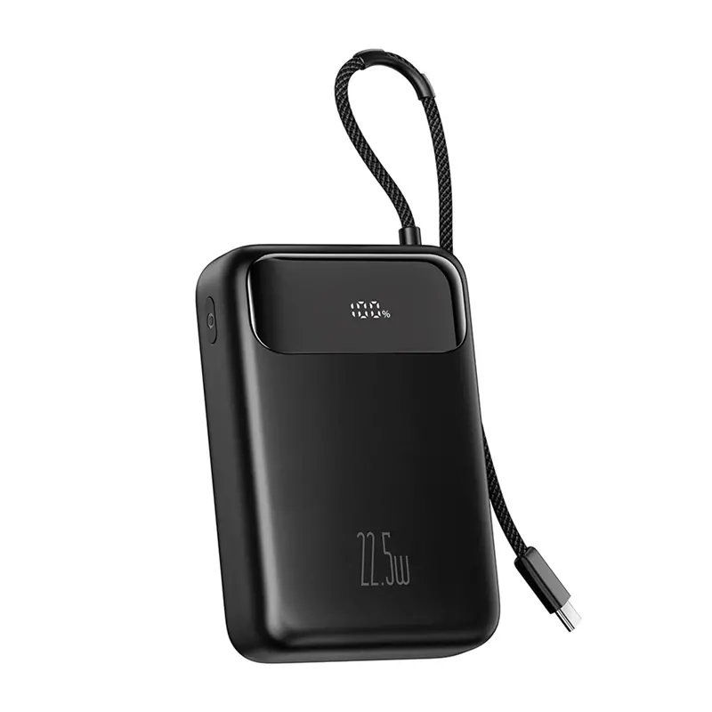 Powerbank Mcdodo MC-3720 20000mAh, 22,5W z kablem USB-C Czarny