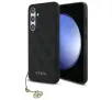 Etui Guess 4G Charms Collection do Samsung Galaxy S24 FE Szary