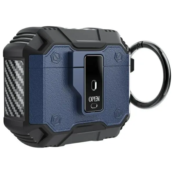 Etui na słuchawki Beline Click Cover AirPods 4 Niebieski
