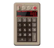 8BitDo Retro 18 C64 Edition Brązowy