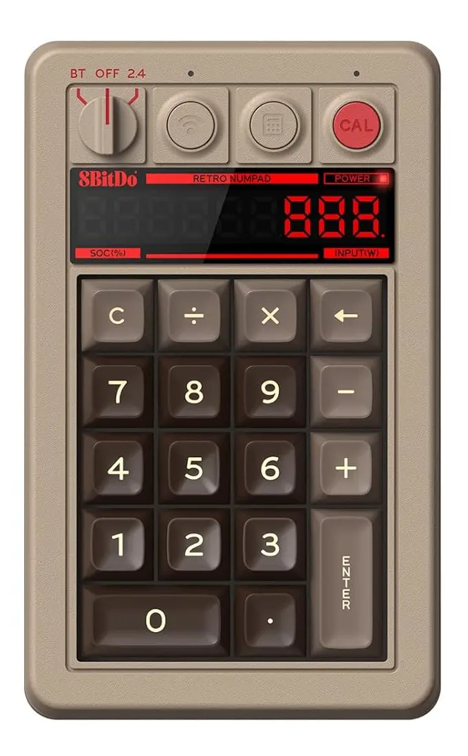 Klawiatura mechaniczna 8BitDo Retro 18 C64 Edition Brązowy