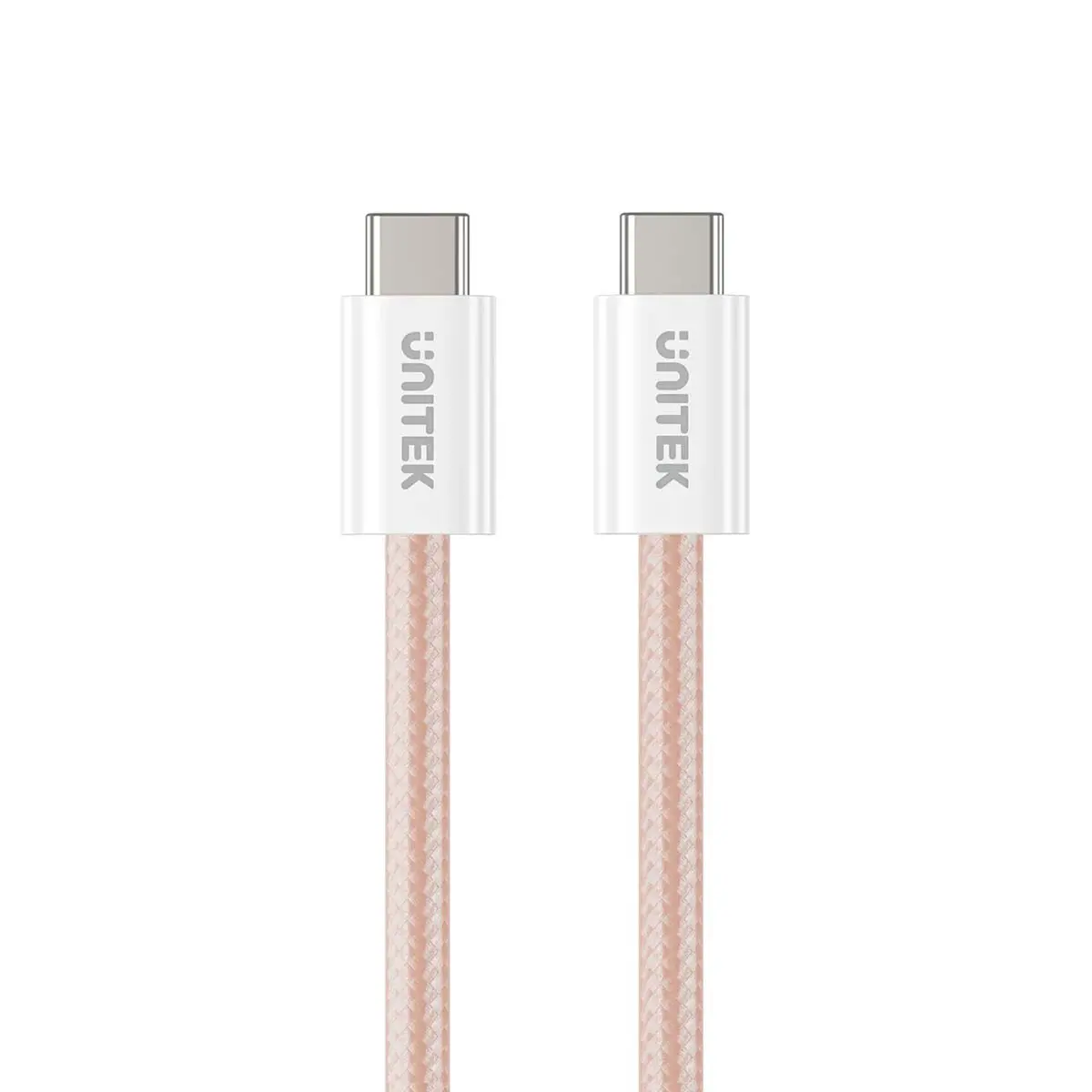 Kabel Unitek USB-C do USB-C PD 100W 1m Różowy