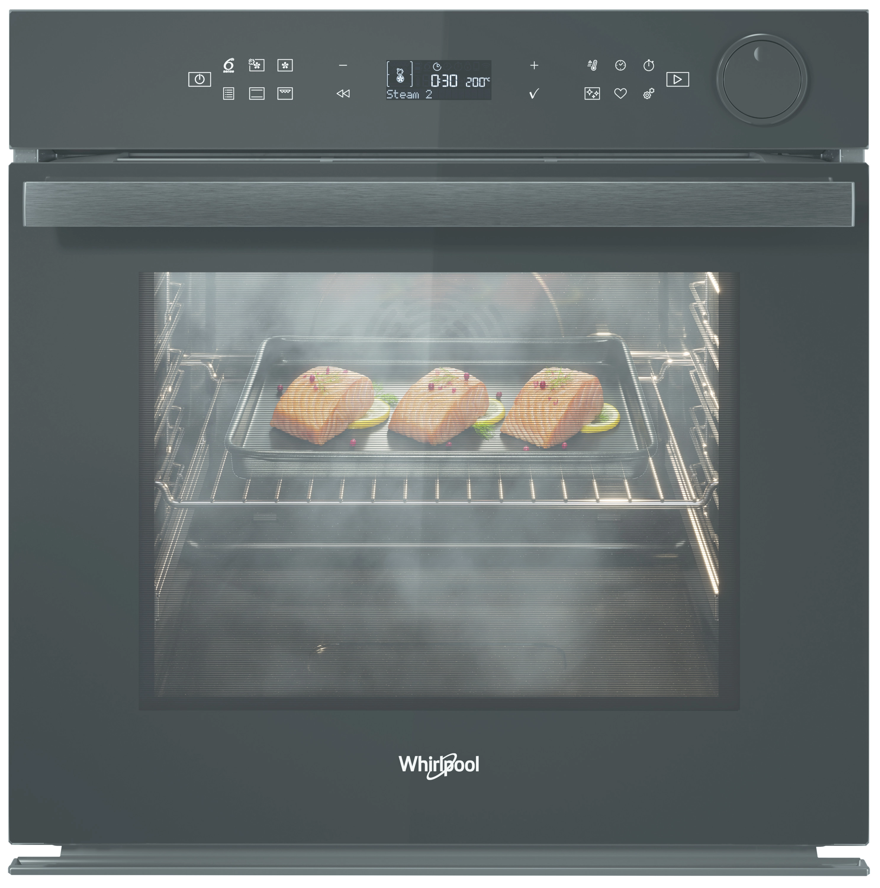 Whirlpool Absolute AKZ9S 8270 FB Funkcje AI Termoobieg AirFry Czarny
