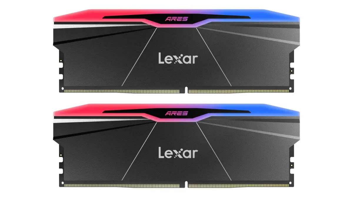 Pamięć RAM Lexar Ares RGB DDR5 48GB (2 x 24GB) 8000 CL40 Czarny