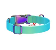 Waudog nylonowa z kodem QR rozmiar M Gradient niebieski