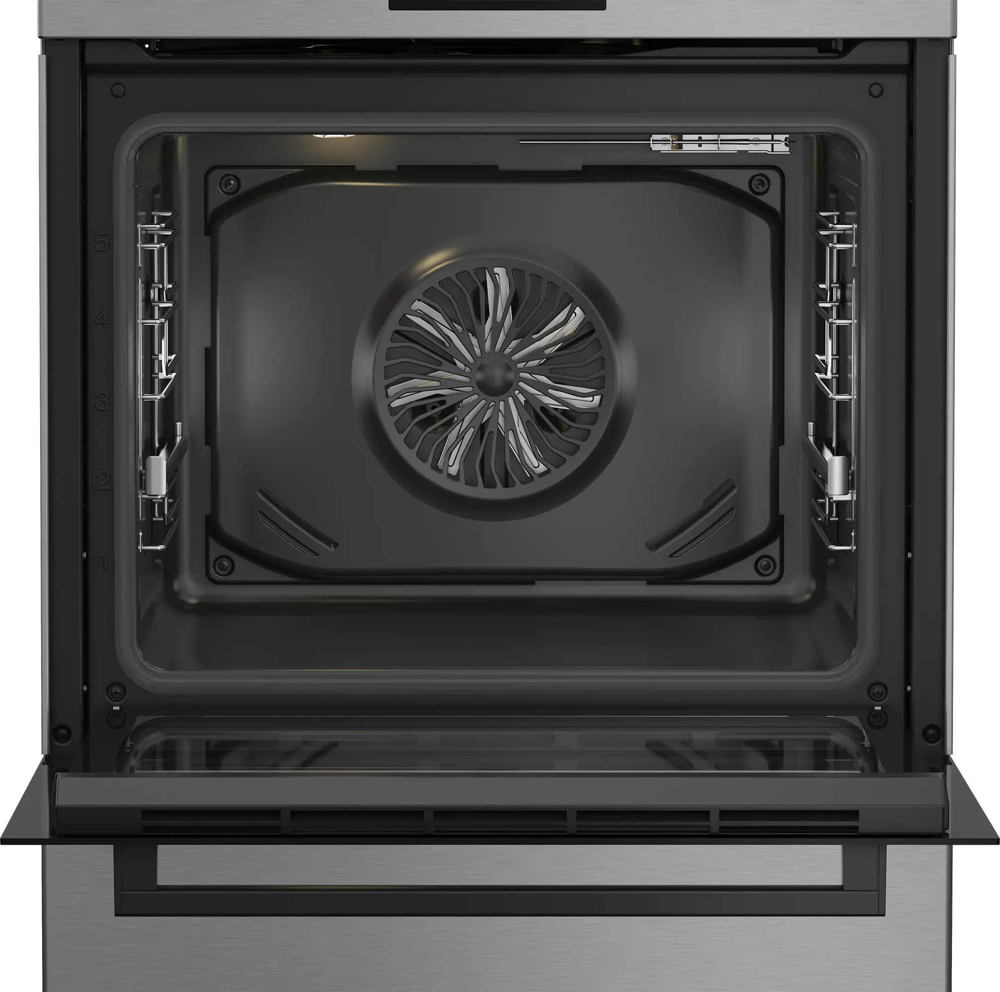 Kuchnia gazowo-elektryczna Beko b300 FBM62330GXTN Termoobieg