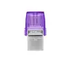 PenDrive Kingston DataTraveler microDuo 3C 256GB USB 3.2 Typ C / USB 3.2 Fioletowy