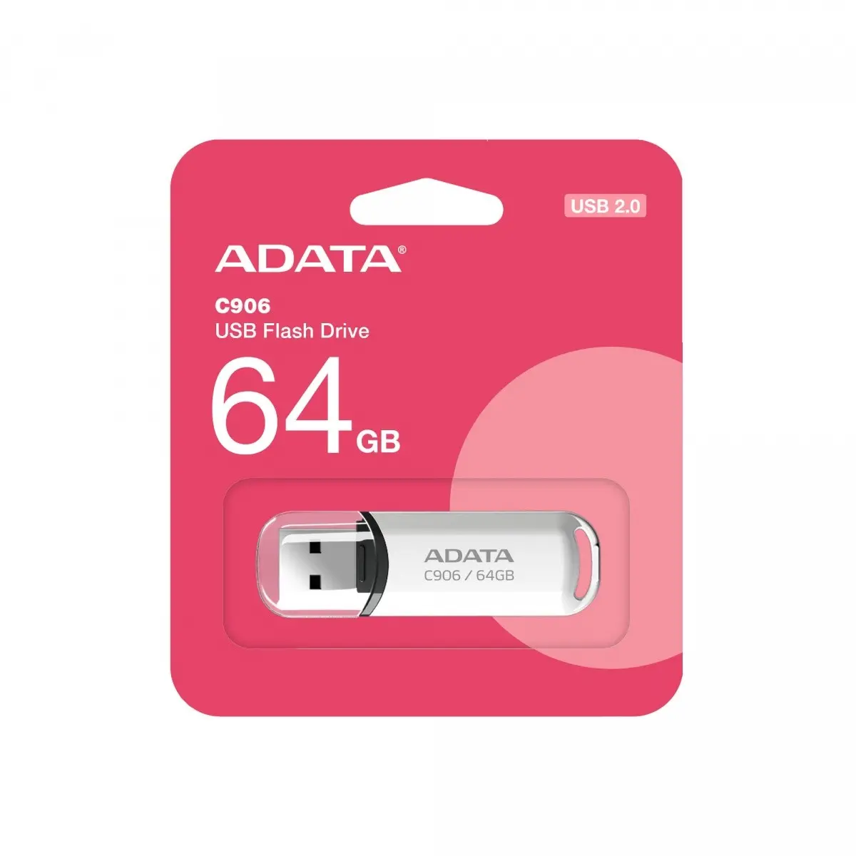 PenDrive Adata C906 64GB USB 2.0 Biały