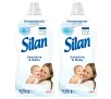 Płyn do płukania Silan Sensitive & Baby 152 prania zestaw 2x1,672l