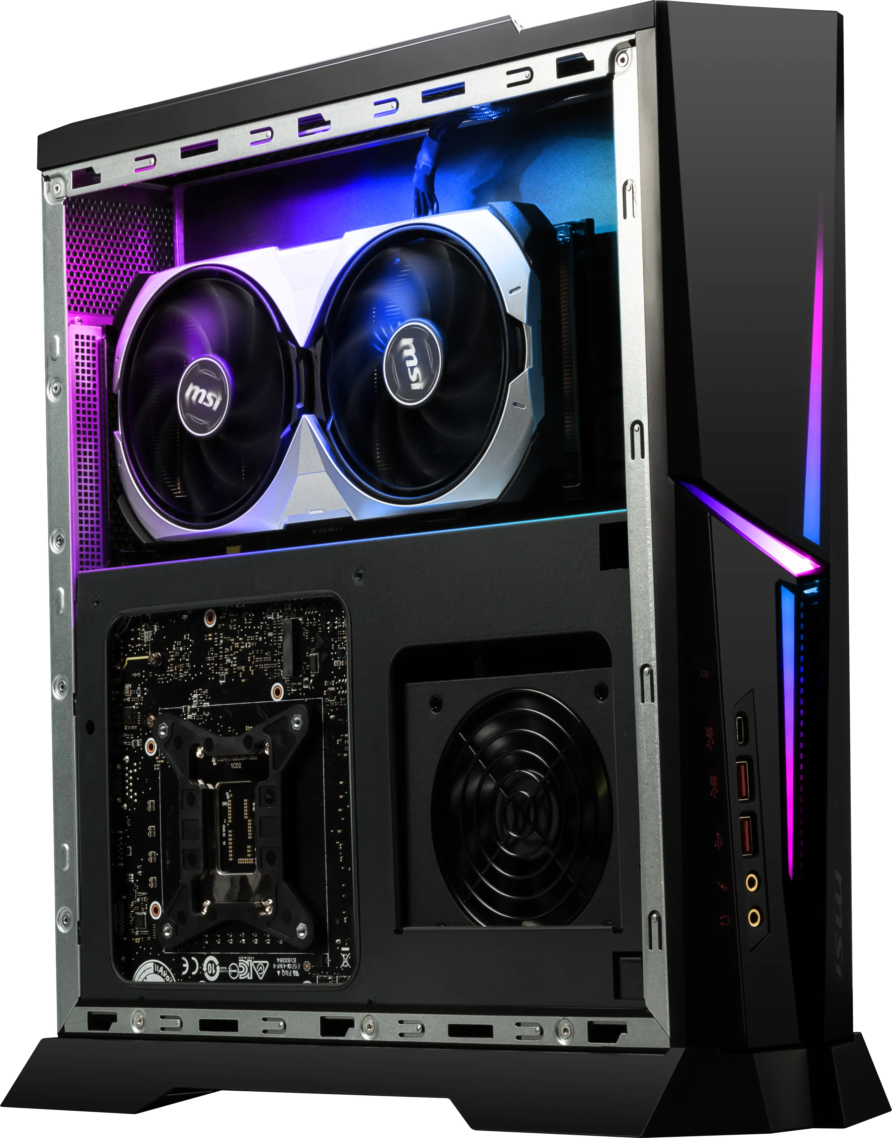 Komputer gamingowy MSI MPG Trident AS 14NUC5-652EU i5-14400F 16GB RAM 1TB Dysk SSD RTX4060 Win11