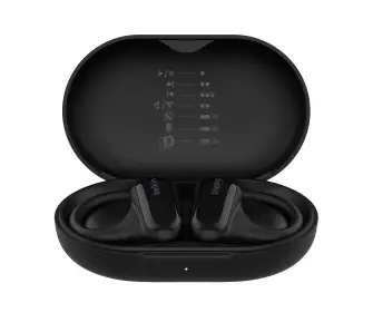 Słuchawki bezprzewodowe Belkin Soundform ClearFit Douszne Bluetooth 5.3 Czarny