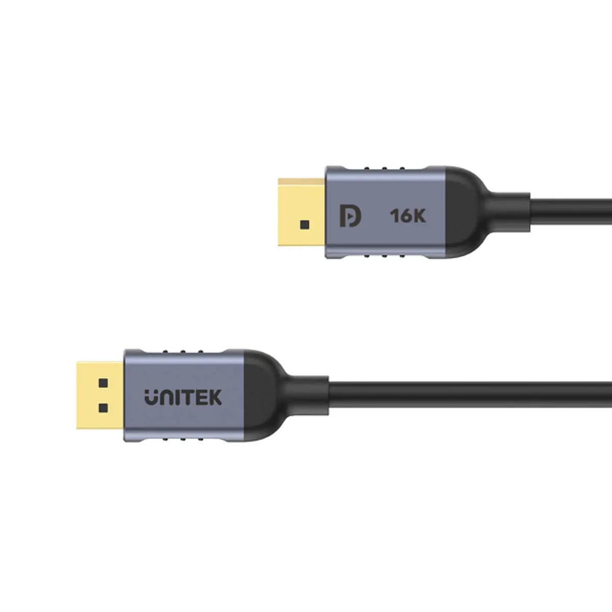 Kabel DisplayPort Unitek C1626GY01-1.5M 2.1 8K 120Hz 1,5m Czarny
