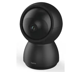 Kamera Hama 176647 Obrotowa Wi-Fi z czujnikiem ruchu i noktowizorem 1080p Czarny