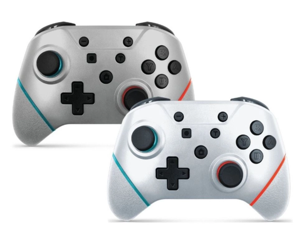 Pad Armor3 NuChamp Wireless Game Controller 2 Pack do Nintendo Switch Bezprzewodowy Biały / Srebrny 2szt.